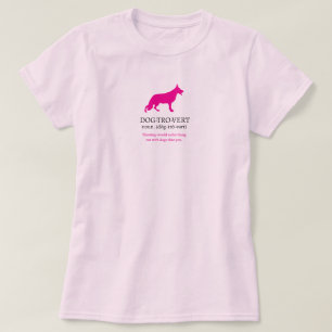 Dogtrovert German Shepherd Dog  T-Shirt