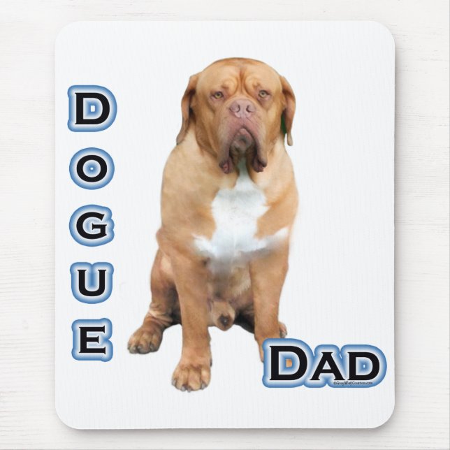 Dogue Dad 4 Mouse Pad (Front)