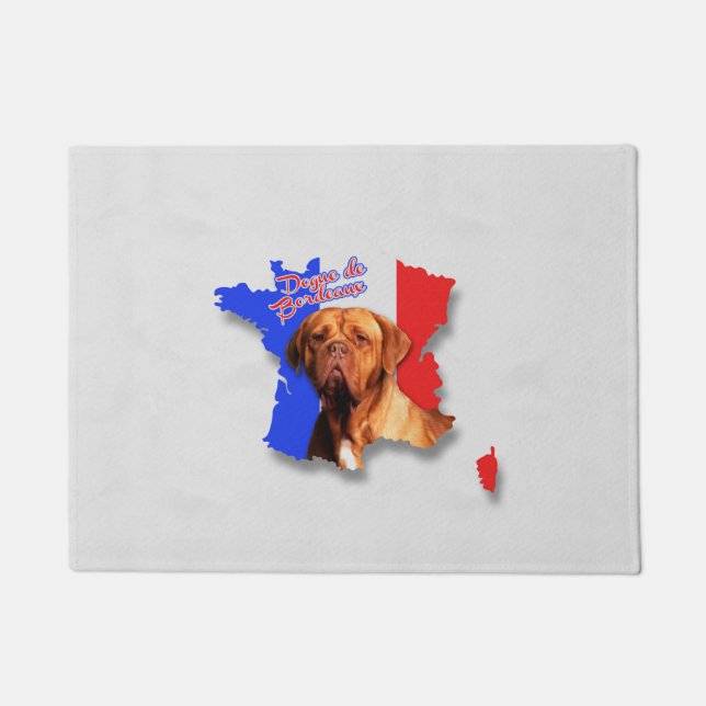 Dogue de Bordeaux - French Mastiff Doormat (Front)