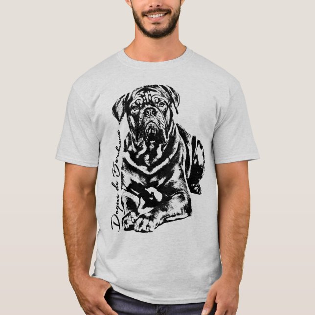 Dogue de Bordeaux - French Mastiff T-Shirt (Front)