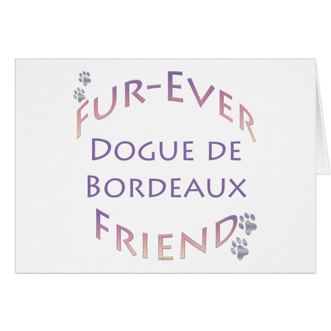 Dogue de Bordeaux Furever (Front Horizontal)