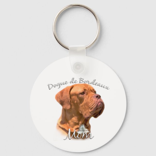 Dogue de Bordeaux Mom 2 Keychain (Front)