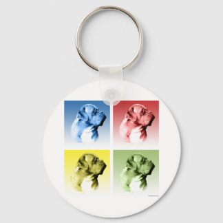 Dogue de Bordeaux Pop Art Keychain