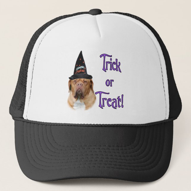 Dogue de Bordeaux Trick Trucker Hat (Front)
