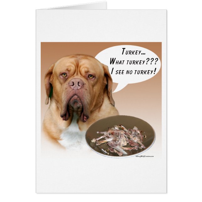 Dogue de Bordeaux Turkey (Front)