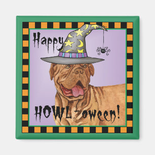 Dogue de Bordeaux Witch Magnet