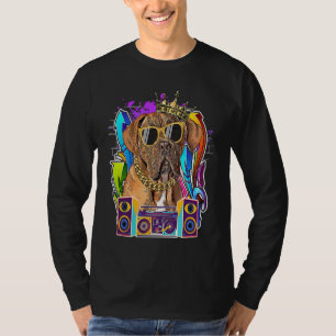 Dogues de Bordeaux Dog Hip Hop 90s Rap Music T-Shirt