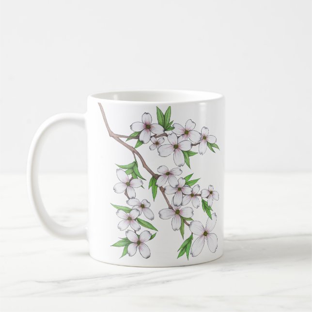 Dogwood Coffee Mug (Left)