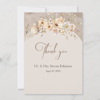 Dogwood Dreams Carte de remerciements Mariage