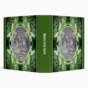 Dogwood Flower Personalized Create Your Own Photo Binder