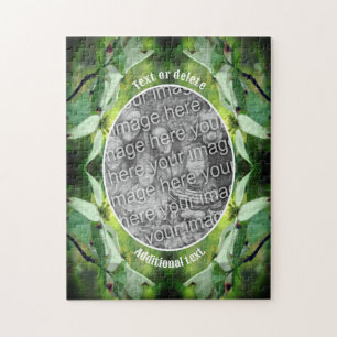 Dogwood Flower Personalized Create Your Own Photo Jigsaw Puzzle