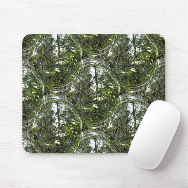 Dogwood Flowers.... Mouse Pad (With Mouse)