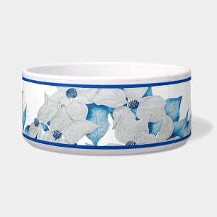 Dogwood Flowers on a Salad Bowl