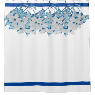 Dogwood Flowers on a Shower Curtain