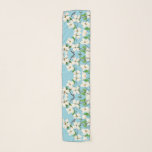 dogwood flowers print scarf<br><div class="desc">Beautiful print, beautiful flowers, which look equally beautiful on all kinds of EVERYTHING. including scarves. Wanna see more old? Here's my blog! www.fullservicebohemian.blogspot.com</div>