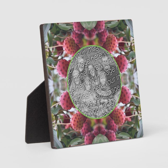 Dogwood Fruit Nature Create Your Own Photo Plaque (Front)