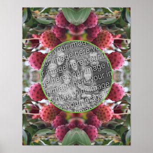 Dogwood Fruit Nature Frame Create Your Own Photo Poster