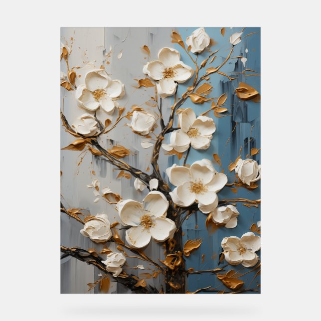 Dogwood - Impasto Floral (Recto)