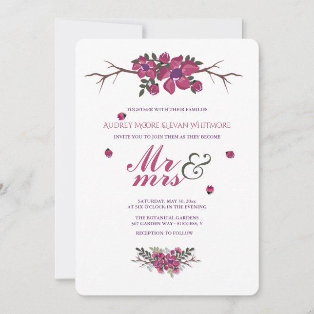 Dogwood Invitation (Front)