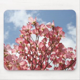 DOGWOOD PINK FLOWERS MOUSE PADS MOUSEPAD