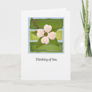 Dogwood "Thinking of You" Art Card 
