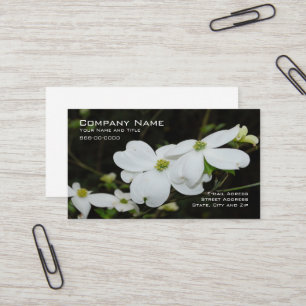 Dogwood Tree Flower Business Card