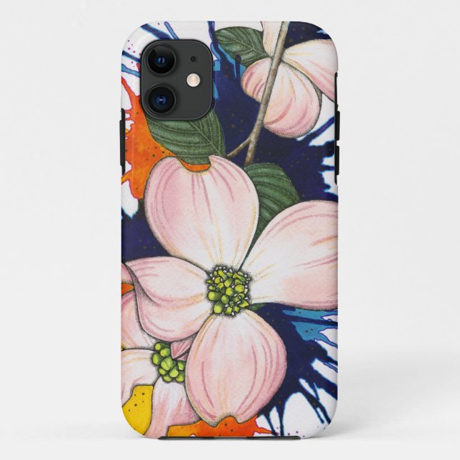 Dogwoods Case-Mate iPhone Case (Back)
