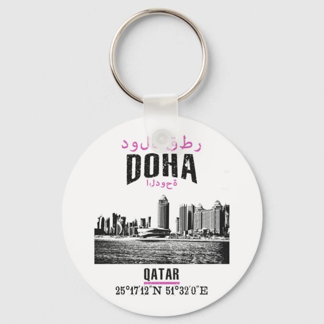 Doha Keychain (Front)