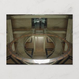 doha museum interior postcard