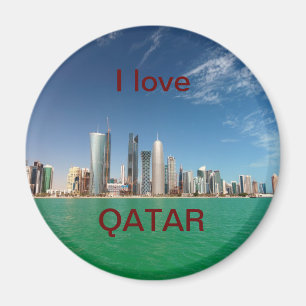 Doha Skyline, 2011 Magnet