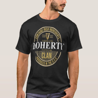 Doherty Family Irish American Clan Design T-Shirt
