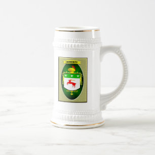 DOHERTY IRISH FAMILY HERALDIC SHIELD/CREST BEER STEIN