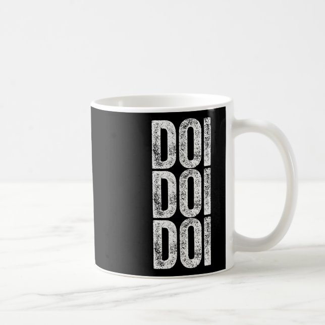 Doi Doi Doi Brainrot Gen Alpha Slang 67 Six Seven  Coffee Mug (Right)