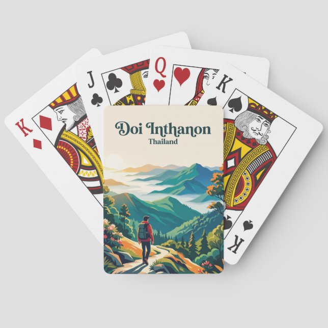 Doi Inthanon Thailand Playing Cards (Back)