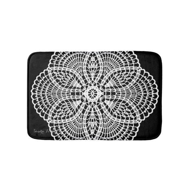 Doily Art Bath Mat (Front)