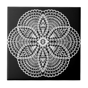 Doily Art Tile