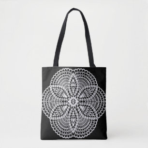Doily Art Tote Bag