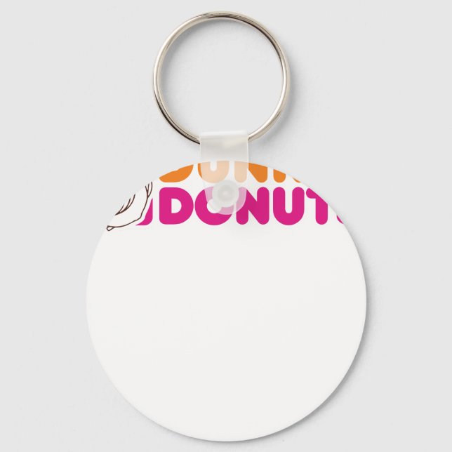 Doin' Doughnuts - Funny Racing & Drift Car Enthusi Keychain (Front)