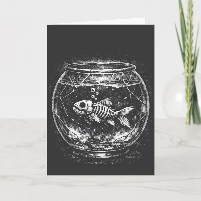 "Doing Great" - Goldfish by BurnsInHell Card (Front)
