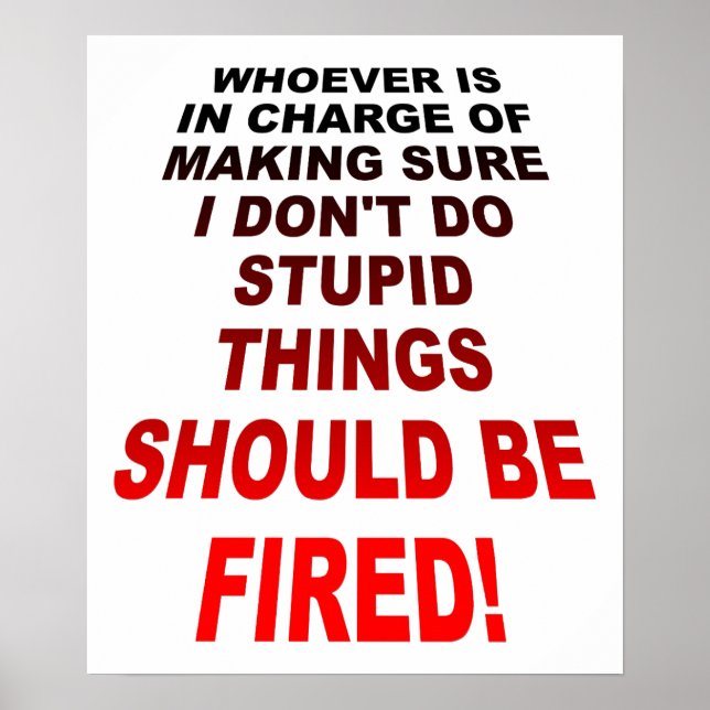 Doing Stupid Things Funny Poster (Front)