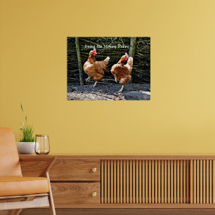 Doing the Hokey Pokey, The Hokey Pokey Chickens, Poster