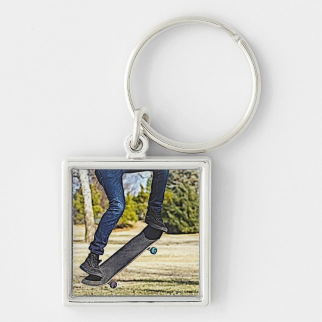 Doing The Ollie Painterly Keychain (Front)