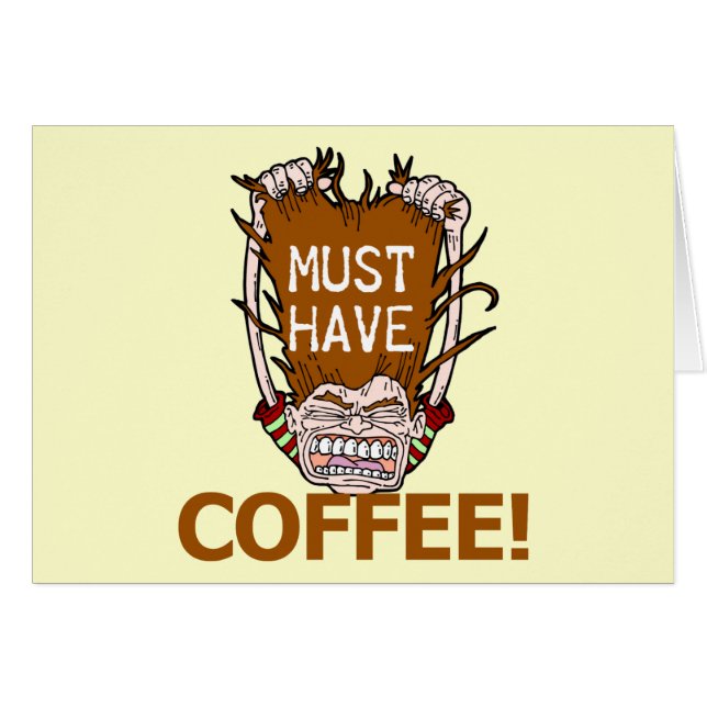 Doit avoir le café (Devant horizontal)