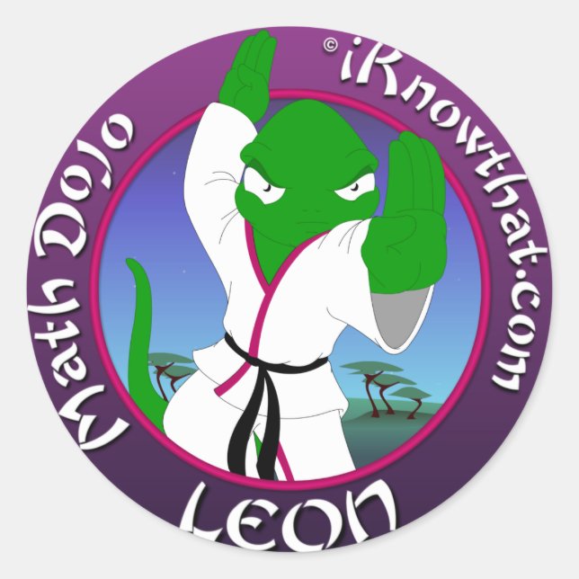 Dojo Leon Stickers (Front)