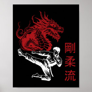 Dojo Training Karate Best Legacy Of Traditional Ma Poster