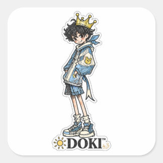 DOKI™ | Sun Prince Original Character Sticker