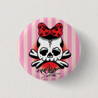 Dokuro chan Can Badge 1 Inch Round Button