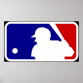 dolanan bal kasti logo mlb jaman disik poster
