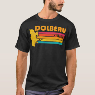 Dolbeau Quebec Canada Vintage Distressed Souvenir T-Shirt