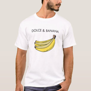 Dolce And Banana Funny Fashion Bananas Vegan Veggi T-Shirt